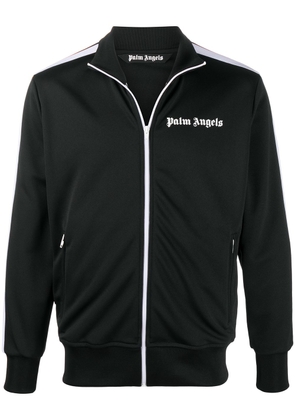 Palm Angels chest logo-print track jacket - Black
