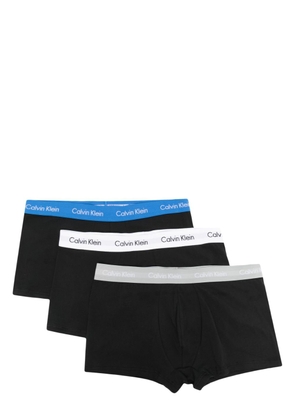Calvin Klein Underwear logo-waistband stretch-cotton boxers set - Black