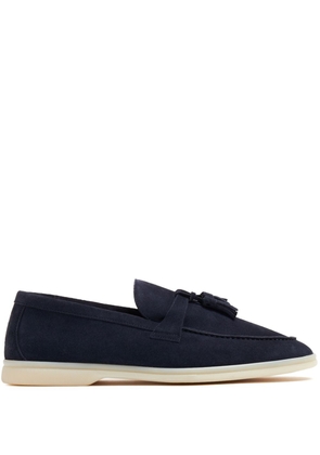 Scarosso Leandro suede loafers - Blue