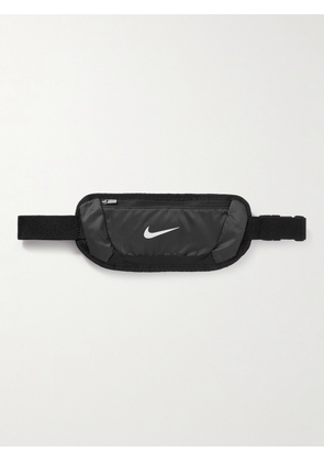 Nike - Challenger 2.0 Logo-Print Shell and Mesh Belt Bag - Men - Black
