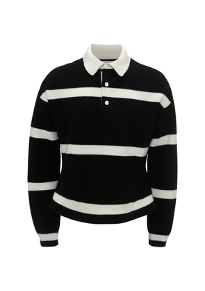 Jw Anderson Striped Polo Sweater