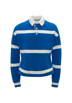 Jw Anderson Striped Polo Sweater