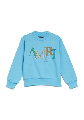 Amiri Kids Staggered Logo Sweatshirt (4-12 Years)