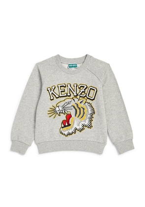 Kenzo Kids Cotton Tiger Logo Sweater (2-14 Years)