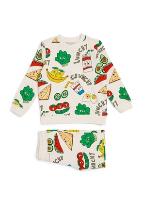 Stella Mccartney Kids Crunchy Lunchy Sweatshirt And Shorts Set (3-14 Years)
