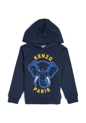 Kenzo Kids Cotton Elephant Hoodie (2-14 Years)
