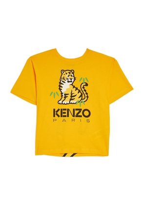 Kenzo Kids Cotton Tiger T-Shirt (2-14 Years)