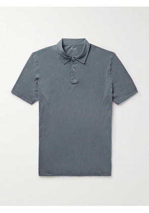 Hartford - Cotton-Jersey Polo Shirt - Men - Gray - S
