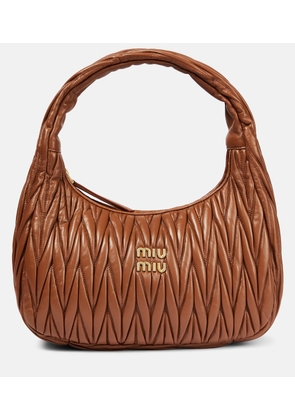 Miu Miu Miu Wander leather shoulder bag