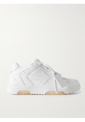 Off-White - Out of Office Leather Sneakers - Men - White - EU 40