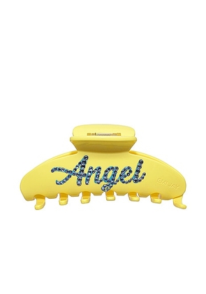 Emi Jay for FWRD Angel Big Effing Clip in Lemon Cake & Baby Blue - Yellow. Size all.