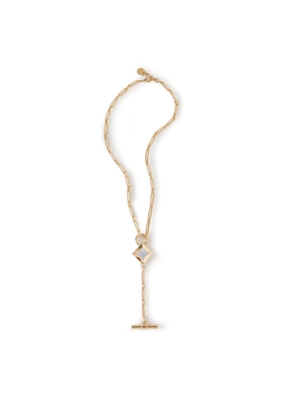 Mulberry Women's Iris Necklace - Brass