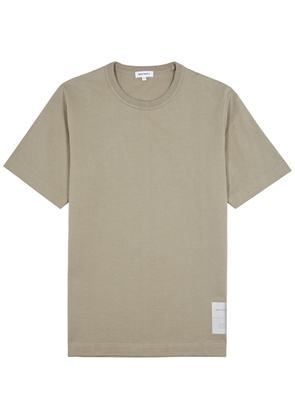 Norse Projects Tab Series Cotton T-shirt - Beige - M