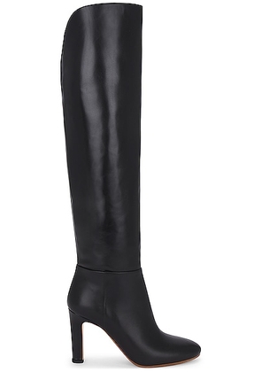 Gabriela Hearst Linda Over The Knee Boot in Black - Black. Size 36 (also in 36.5, 37, 37.5, 38.5, 40, 41).