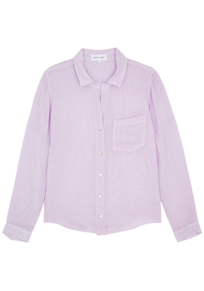Bella Dahl Linen Shirt - Lilac - S