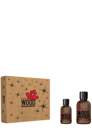 DSQUARED2 D2 Original Wood Eau De Parfum 100ml, Gift Sets, Brass