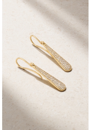 Jennifer Meyer - Dome Drop 18-karat Gold Diamond Earrings - One size