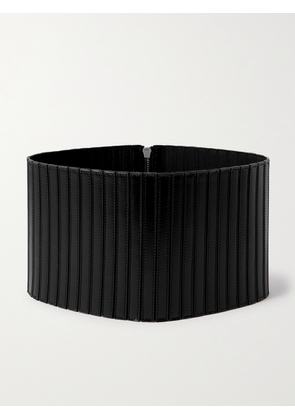 Alaïa - Archetypes Paneled Leather Waist Belt - Black - 65,70,75,80,85