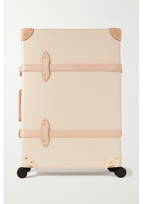 Globe-Trotter - Centenary Large Check-in Leather-trimmed Suitcase - Ivory - One size