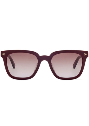 Bally Eben square-frame sunglasses - Red