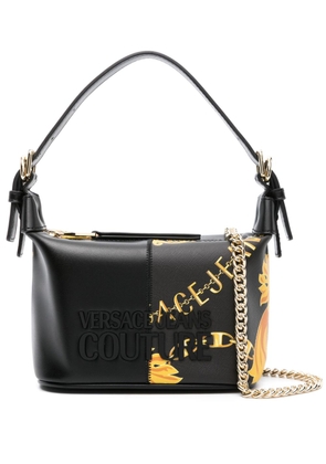Versace Chain Couture faux-leather shoulder bag - Black
