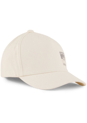 Emporio Armani logo-embroidered baseball cap - Neutrals