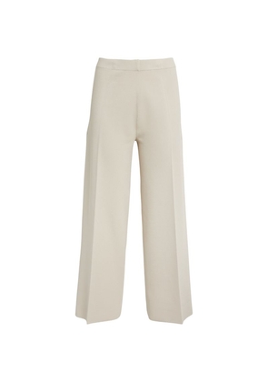 D.Exterior Cropped Tailored Trousers