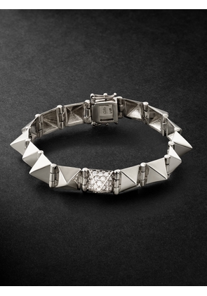 Anita Ko - White Gold Diamond Bracelet - Men - Silver