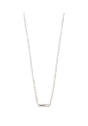 Le Gramme Sterling Silver Chain Cable Necklace
