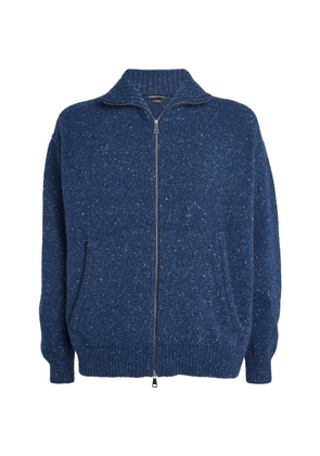 Begg X Co Cashmere Zip-Up Sweater