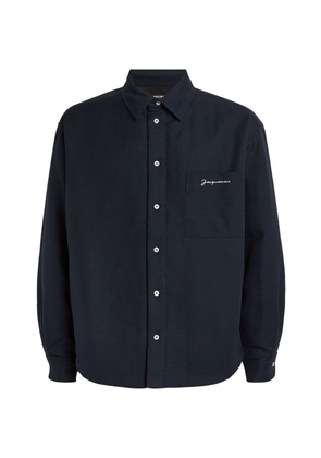 Jacquemus Logo-Detail Shirt Jacket