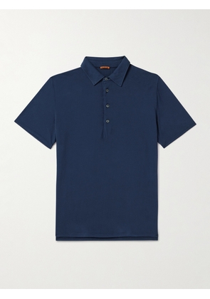 Barena - Scalmana Cotton-Jersey Polo Shirt - Men - Blue - S