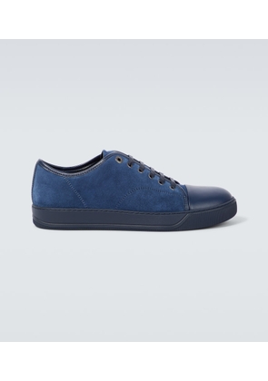 Lanvin DBB1 leather and suede sneakers