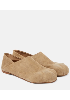 JW Anderson Paw suede loafers
