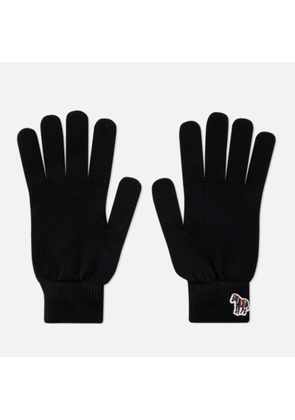 PS Paul Smith Zebra Leather Gloves