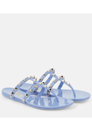 Valentino Garavani Rockstud PVC thong sandals