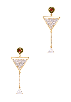 Kate Spade New York Shaken Or Stirred Drop Earrings - Gold - One Size