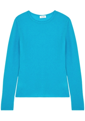 American Vintage Xinow Knitted Jumper - Bright Blue - S