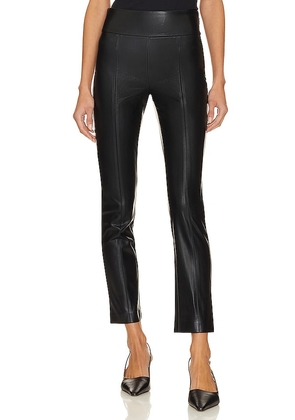 BCBGMAXAZRIA Leather Pant in Black. Size 2, 4, 6, 8.