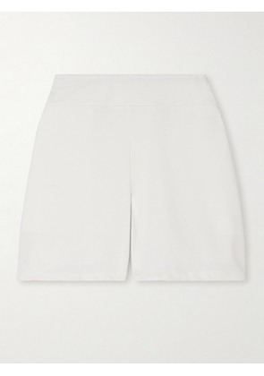Skin - Janelle Cotton-blend Jersey Shorts - Ivory - 0,1,2,3,4,5