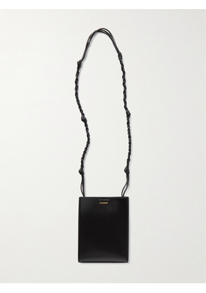Jil Sander - Tangle Small Leather Shoulder Bag - Black - One size