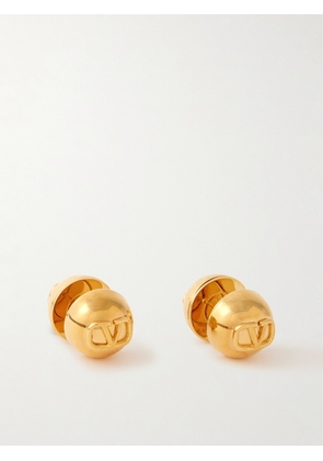 Valentino Garavani - Vlogo Gold-tone Earrings - One size
