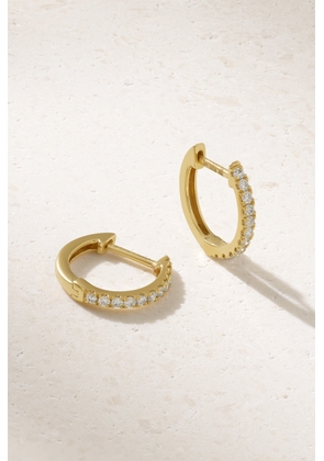 Anita Ko - Huggies 18-karat Gold Diamond Earrings - One size