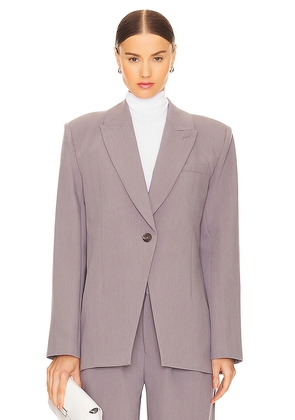 LPA Sienna Oversized Blazer in Grey. Size M, S, XL, XS.