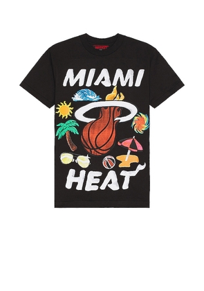 Market Heat T-shirt in Black. Size M.