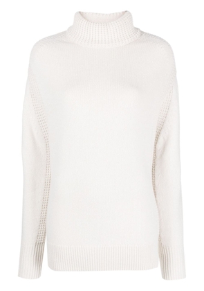 Dorothee Schumacher armhole-slit knitted jumper - White
