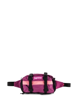 Supreme logo-print belt bag - Pink