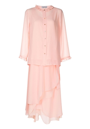 Baruni Kamila Skirt Set - Pink