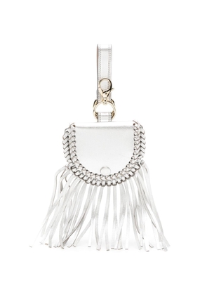 Nk Cora fringed bag pouch - Silver