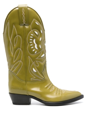 Dsquared2 Western 45mm knee-boots - Green